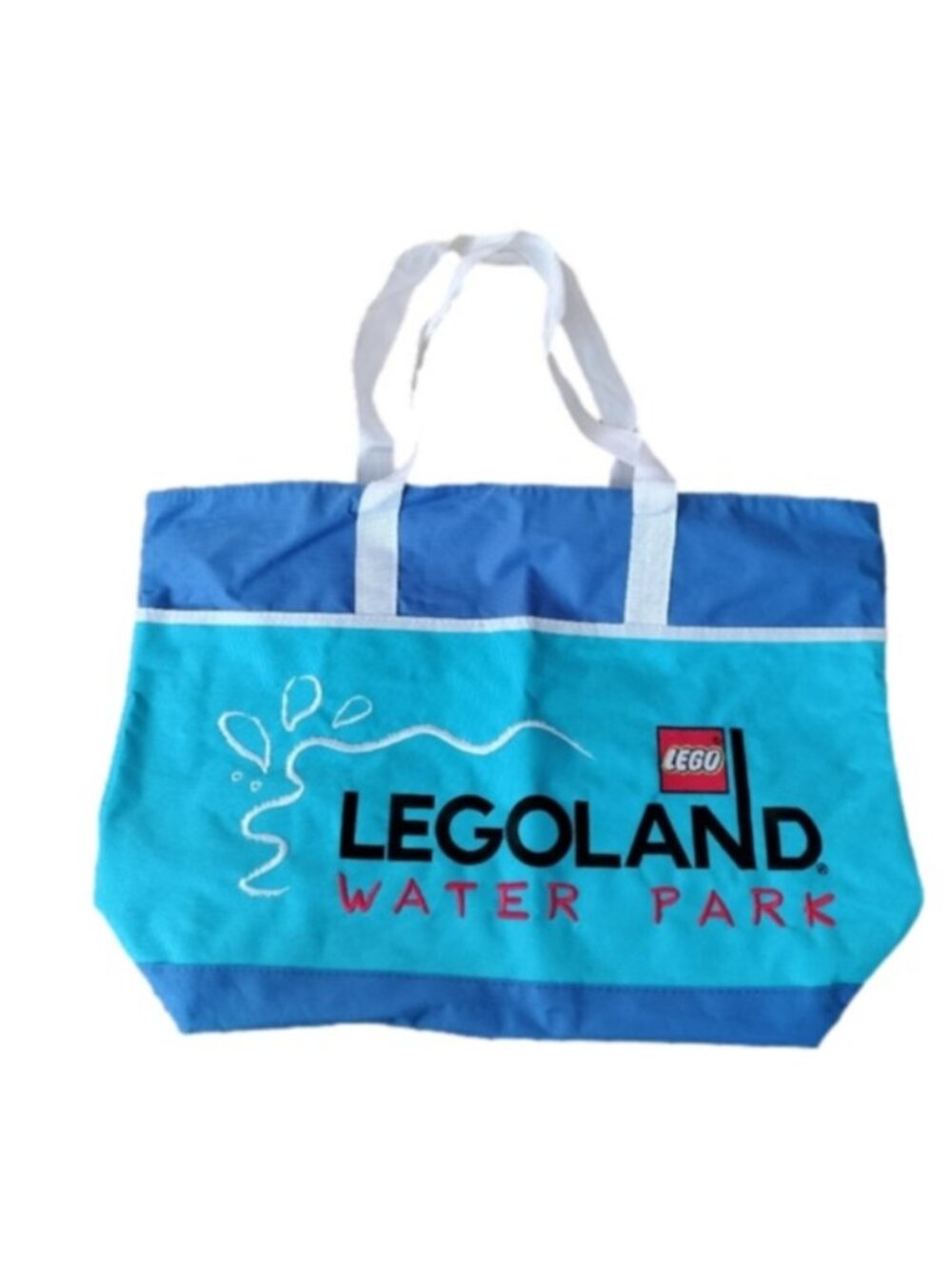 Embroidered Legoland Water Park Zip Tote